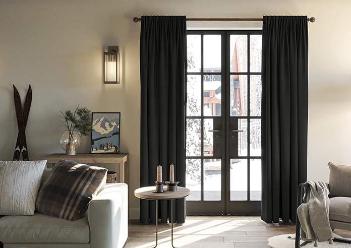 Vienna, Licorice - Made to Measure Curtains - Image 3